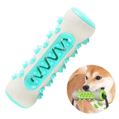 New design 2020 durable pet dog chew toothbrush toys for aggressive chewers