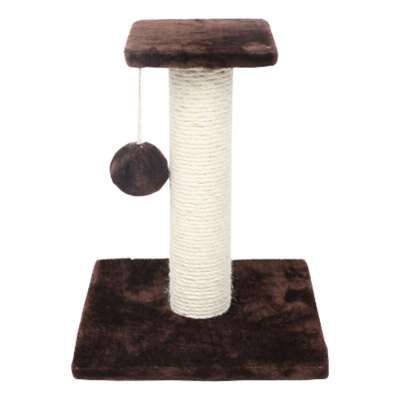 Small Simple Cheap Indoor Pet Furniture Plush Wooden Cat Tree Parts